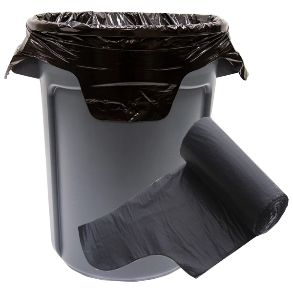 S-shape handle bag on roll
